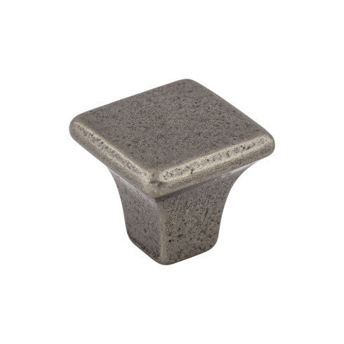 Top Knobs Britannia Square Knob 1 1/4" in Cast Iron