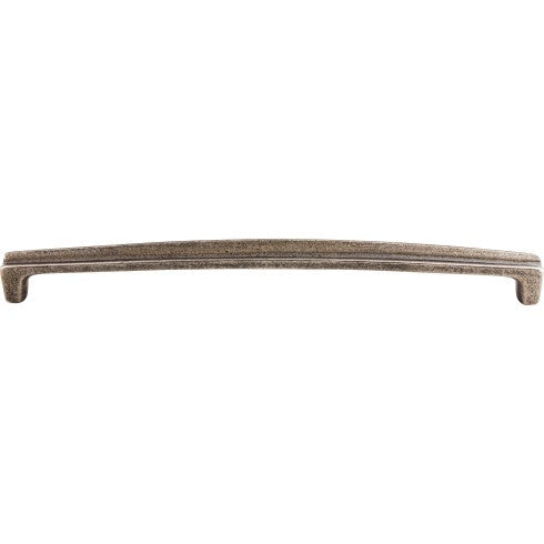 Top Knobs Channel Pull 12" c-c Appliance Pull in Cast Iron