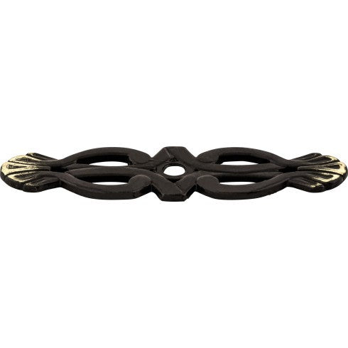 Top Knobs Newton Backplate 3 3/16" in Dark Antique Brass
