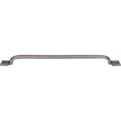Top Knobs Square Inset Pull 18" c-c in Cast Iron