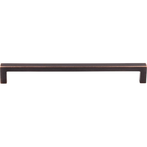 Top Knobs Square Bar Pull 8 13/16" c-c in Tuscan Bronze