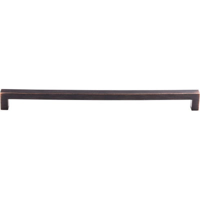 Top Knobs Square Bar Pull 12" c-c in Tuscan Bronze
