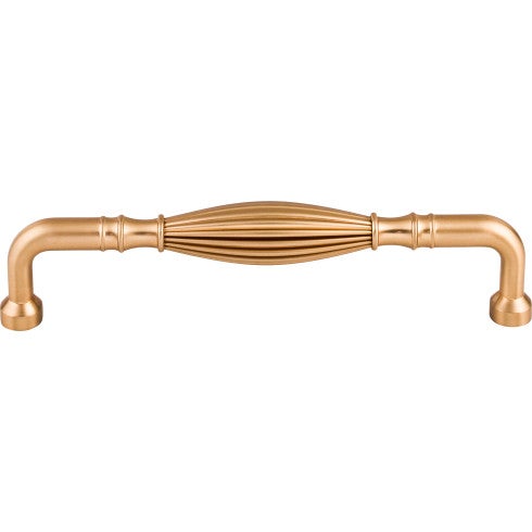 Top Knobs Tuscany D Pull 7" c-c in Brushed Bronze