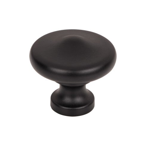 Top Knobs Peak Knob 1 5/16" in Flat Black