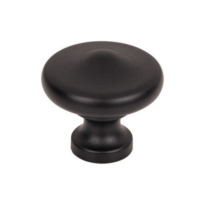 Top Knobs Peak Knob 1 5/16" in Flat Black