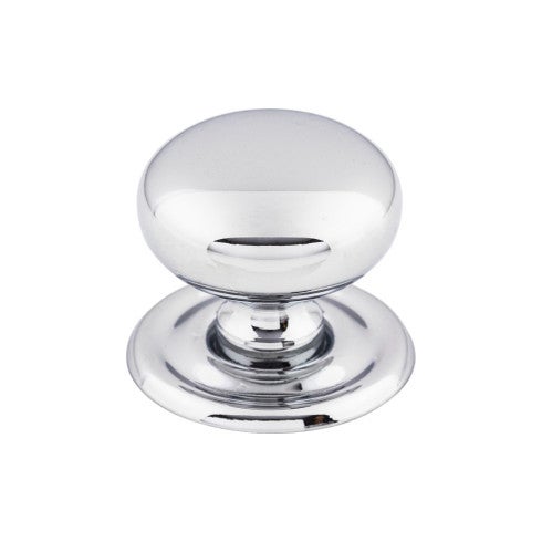 Top Knobs Victoria Knob 1 1/4" in Polished Chrome