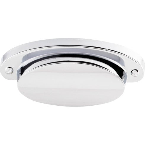 Top Knobs Dakota Cup Pull 2 9/16" c-c in Polished Chrome