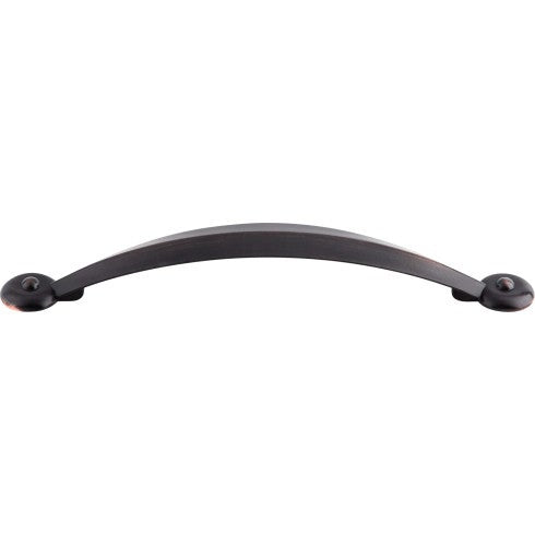 Top Knobs Angle Pull 5 1/16" c-c in Tuscan Bronze
