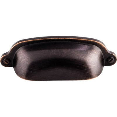Top Knobs Charlotte Cup Pull 2 9/16" c-c in Tuscan Bronze
