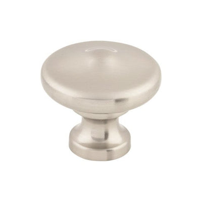 Top Knobs Peak Knob 1 5/16" in Brushed Satin Nickel