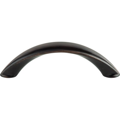 Top Knobs Arc Pull 3" c-c in Tuscan Bronze