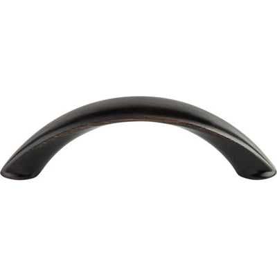 Top Knobs Arc Pull 3" c-c in Tuscan Bronze