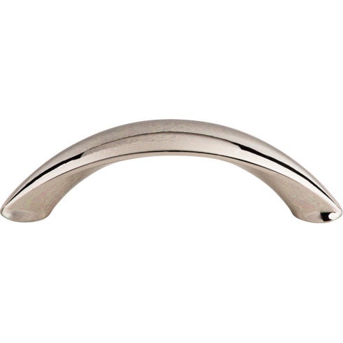 Top Knobs Arc Pull 3" c-c in Polished Nickel