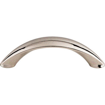 Top Knobs Arc Pull 3" c-c in Polished Nickel