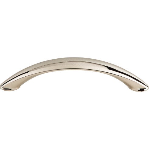 Top Knobs Arc Pull 4" c-c in Polished Nickel