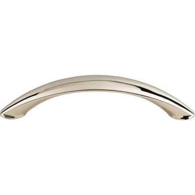 Top Knobs Arc Pull 4" c-c in Polished Nickel