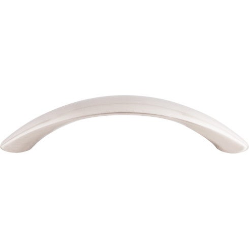 Top Knobs Arc Pull 4" c-c in Brushed Satin Nickel
