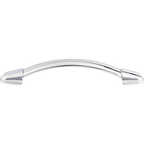 Top Knobs Buckle Pull 5 1/16" c-c in Polished Chrome