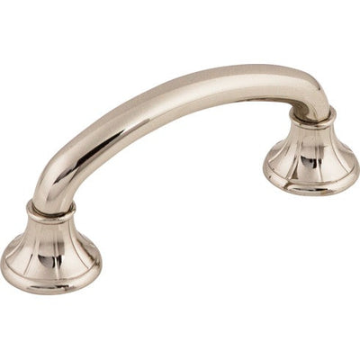 Top Knobs Lund Pull 3" c-c in Polished Nickel