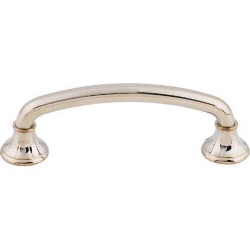 Top Knobs Lund Pull 4" c-c in Polished Nickel