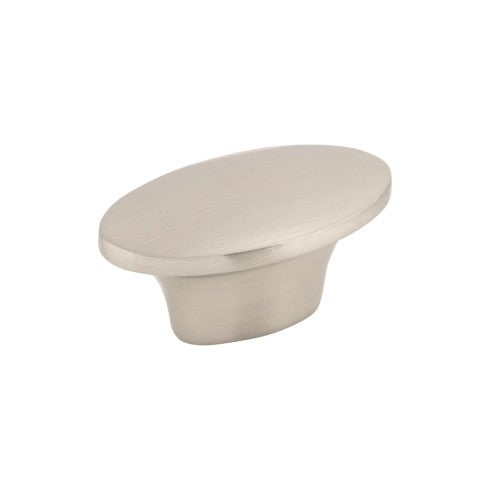 Top Knobs Dakota Oval Knob 1 1/2" in Brushed Satin Nickel