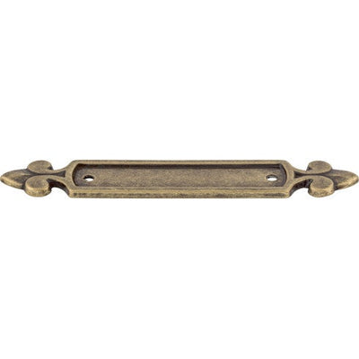 Top Knobs Dover Backplate 2 1/2" in German Bronze