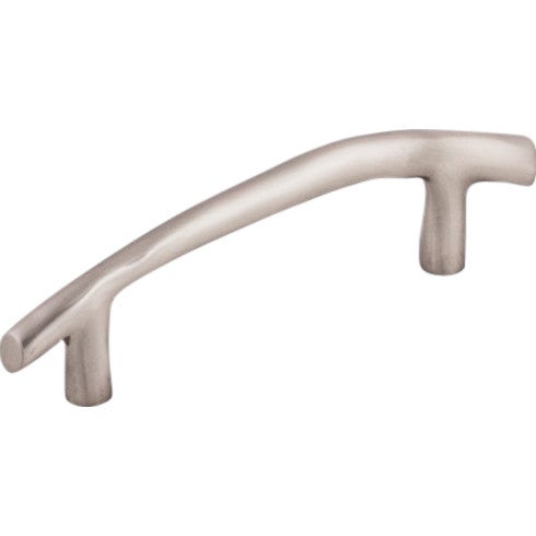 Top Knobs Aspen II Twig Pull 3 1/2" c-c in Brushed Satin Nickel