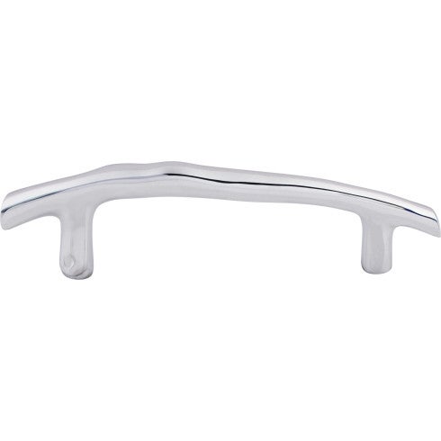 Top Knobs Aspen II Twig Pull 3 1/2" c-c in Polished Chrome
