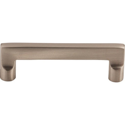 Top Knobs Aspen II Flat Sided Pull 4" c-c in Brushed Satin Nickel