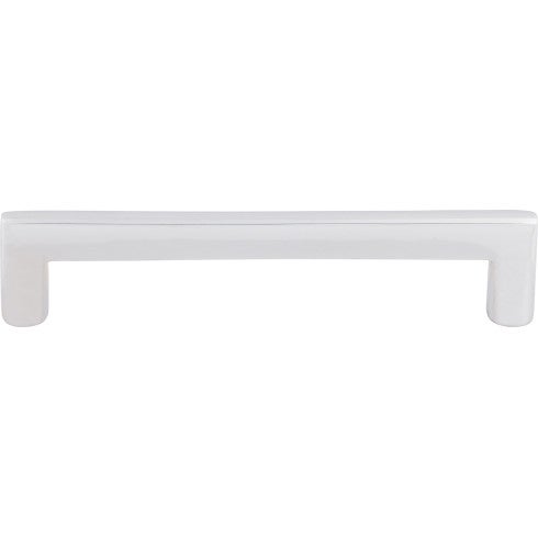 Top Knobs Aspen II Flat Sided Pull 6" c-c in Polished Chrome