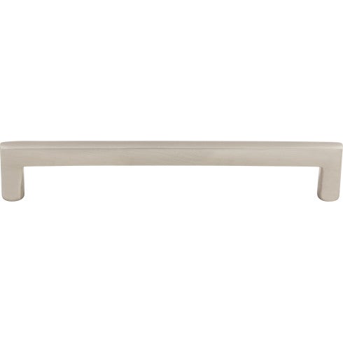 Top Knobs Aspen II Flat Sided Pull 9" c-c in Brushed Satin Nickel