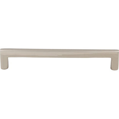 Top Knobs Aspen II Flat Sided Pull 9" c-c in Polished Nickel