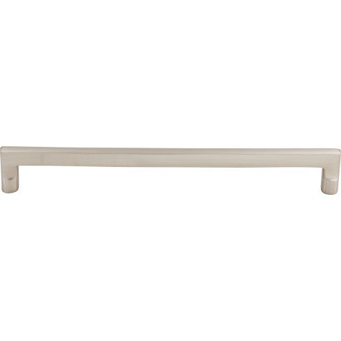 Top Knobs Aspen II Flat Sided Pull 12" c-c in Brushed Satin Nickel