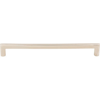 Top Knobs Aspen II Flat Sided Pull 12" c-c in Polished Nickel