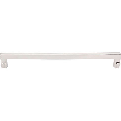 Top Knobs Aspen II Flat Sided Pull 18" c-c in Polished Nickel