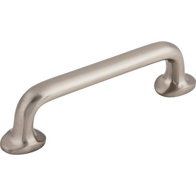 Top Knobs Aspen II Rounded Pull 4" c-c in Brushed Satin Nickel