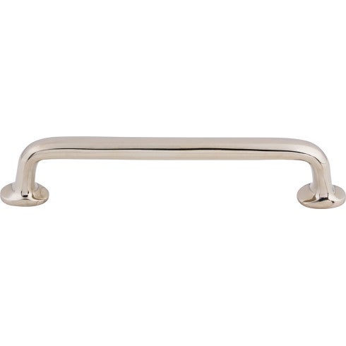 Top Knobs Aspen II Rounded Pull 6" c-c in Polished Nickel