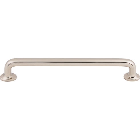 Top Knobs Aspen II Rounded Pull 9" c-c in Polished Nickel