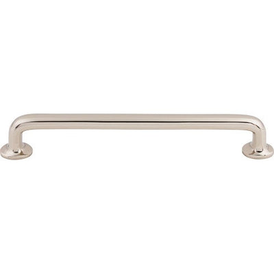 Top Knobs Aspen II Rounded Pull 9" c-c in Polished Nickel