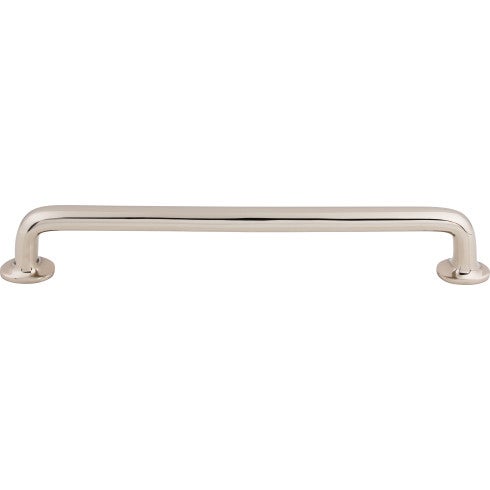 Top Knobs Aspen II Rounded Pull 12" c-c in Polished Nickel