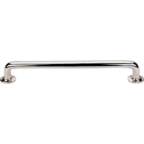 Top Knobs Aspen II Rounded Pull 18" c-c in Polished Nickel