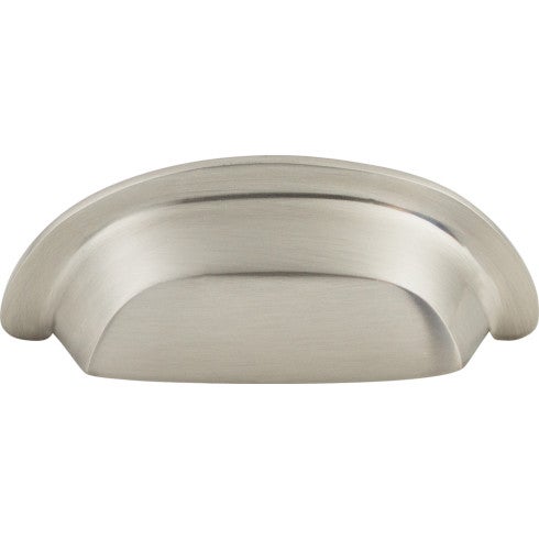 Top Knobs Aspen II Cup Pull 3" c-c in Brushed Satin Nickel