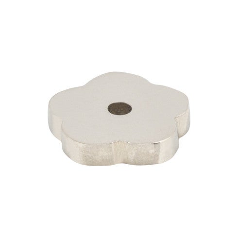 Top Knobs Aspen II Flower Backplate 1" in Polished Nickel