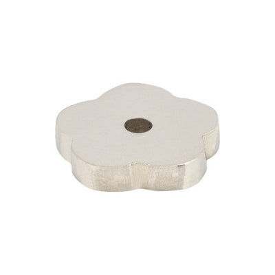Top Knobs Aspen II Flower Backplate 1" in Polished Nickel