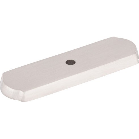 Top Knobs Aspen II Rectangle Backplate 2 1/2" in Brushed Satin Nickel