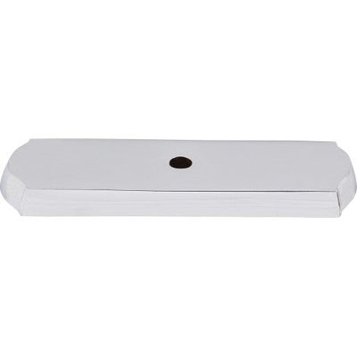 Top Knobs Aspen II Rectangle Backplate 2 1/2" in Polished Chrome