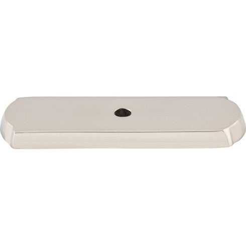 Top Knobs Aspen II Rectangle Backplate 2 1/2" in Polished Nickel