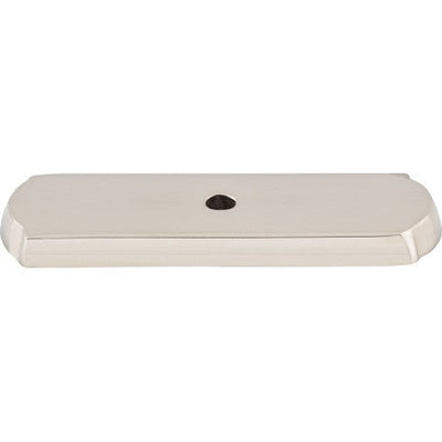 Top Knobs Aspen II Rectangle Backplate 2 1/2" in Polished Nickel