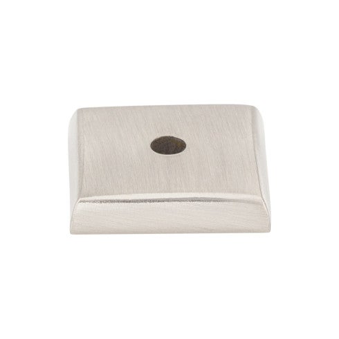 Top Knobs Aspen II Square Backplate 7/8" in Brushed Satin Nickel