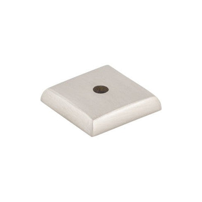 Top Knobs Aspen II Square Backplate 7/8" in Brushed Satin Nickel